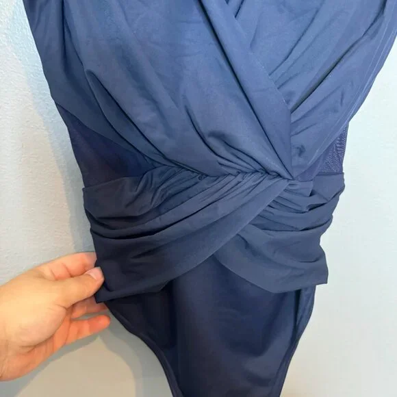 MIRACLESUIT illusionists palma one piece swimsuit in midnight size US 12 - Picture 3 of 10